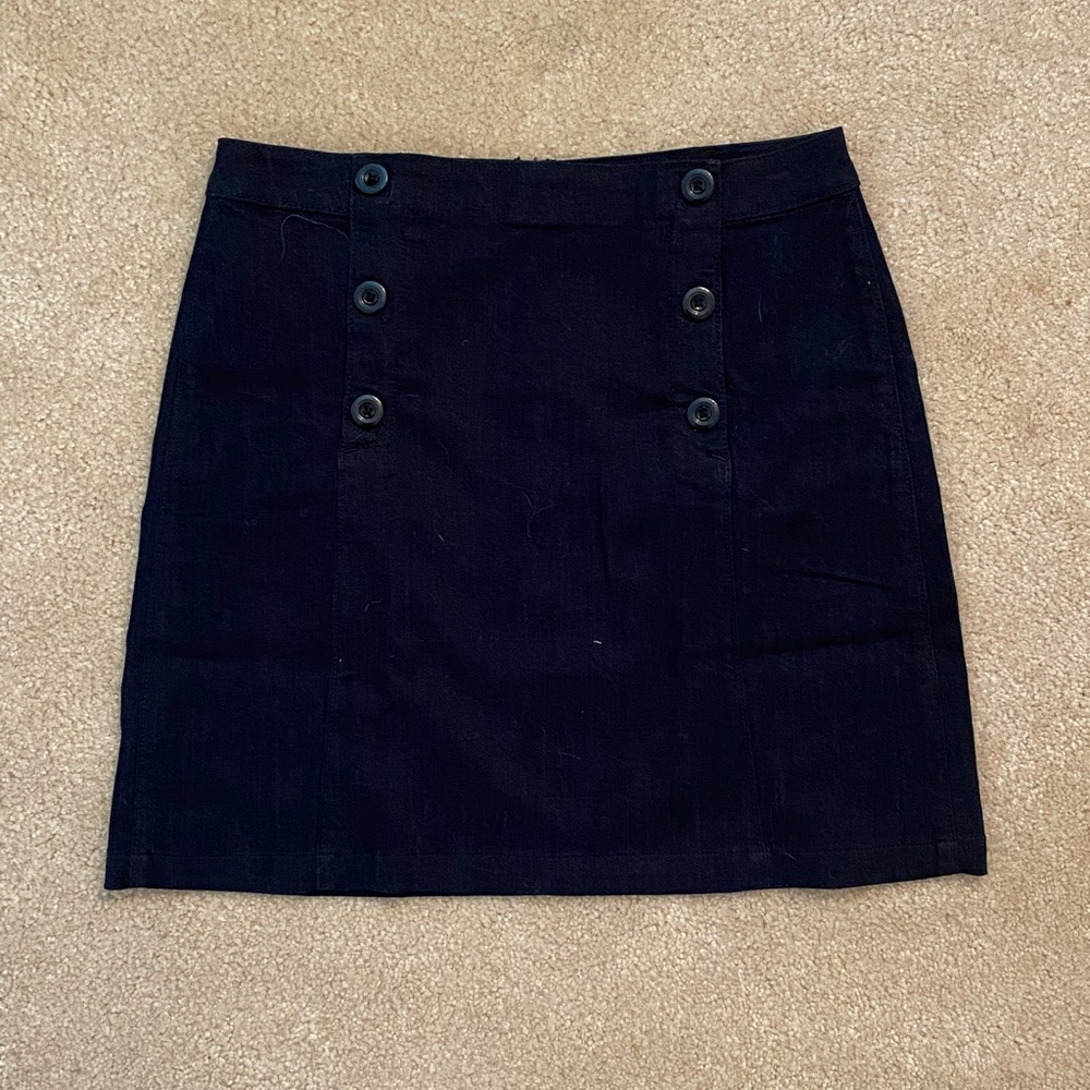 Dad denim skirt